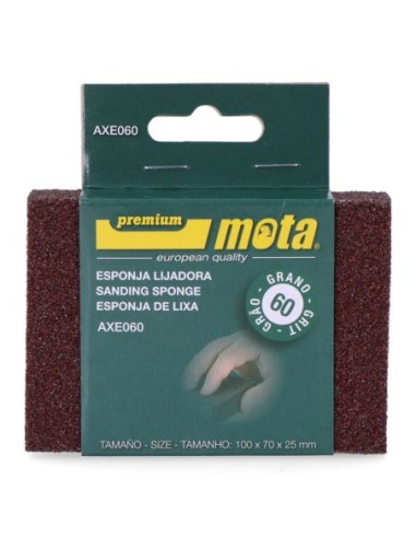 Lija esponja óxido de aluminio grano 60 axe060 Mota