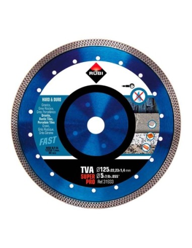 DISCO DE DIAMANTE TVA 125 SUPERPRO  R31933 RUBI