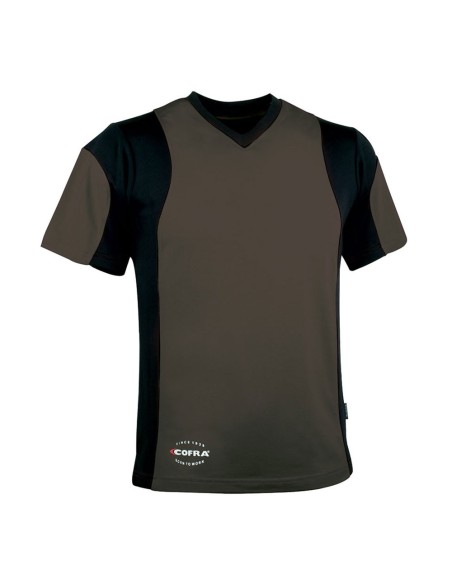 E3/80505 CAMISETA JAVA  FANGO / NEGRO COFRA TALLA S