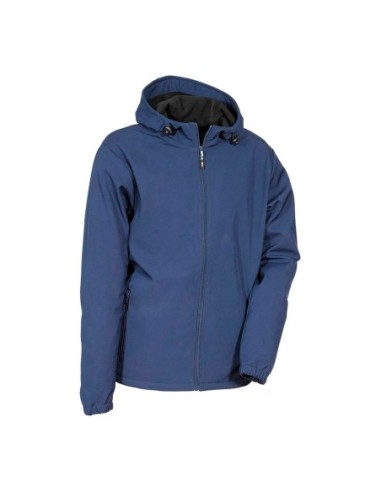 E3/80644 CAZADORA SOFTSHELL VANNAS AZUL MARINO COFRA TALLA XL