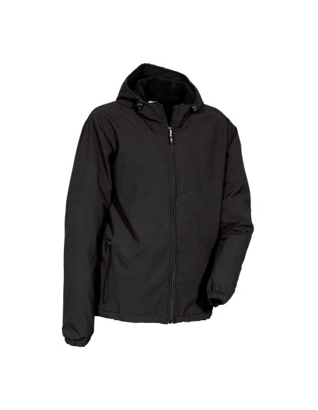 E3/80638 CAZADORA SOFTSHELL VANNAS NEGRO COFRA TALLA L