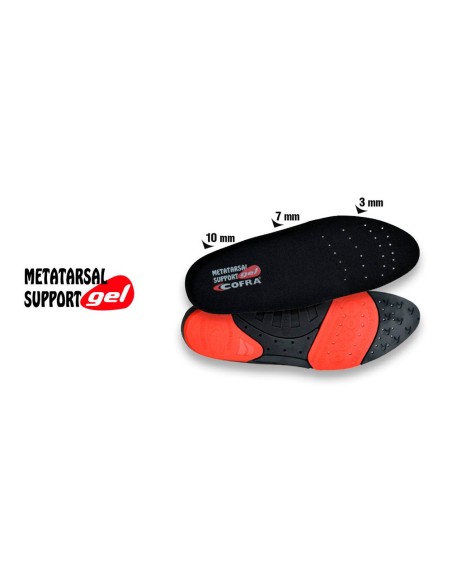 E3/80468 PLANTILLA METATARSAL SUPPORT GEL TALLA 38 COFRA