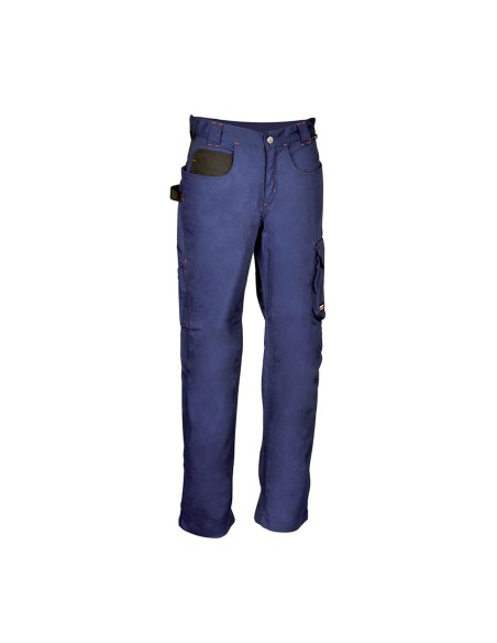 E3/80608 PANTALON WOMAN WALKLANDER AZUL MARINO NEGRO COFRA TALLA 34