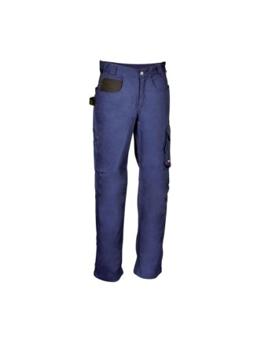 E3/80611 PANTALON WOMAN WALKLANDER AZUL MARINO NEGRO COFRA TALLA 40