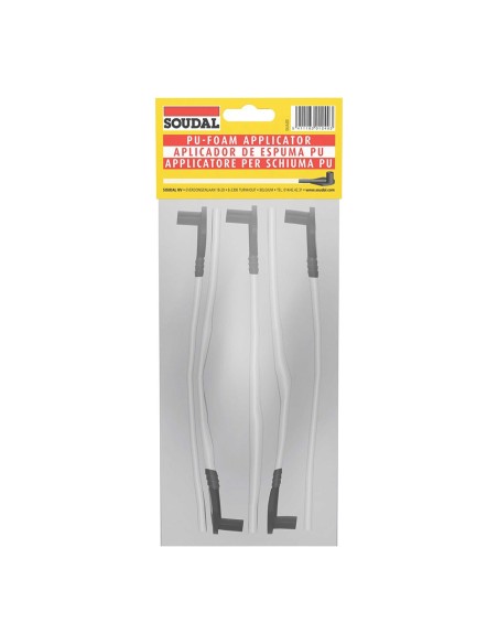 E3/96428 BLISTER 5 CANULAS PARA ESPUMA PU 102998 SOUDAL