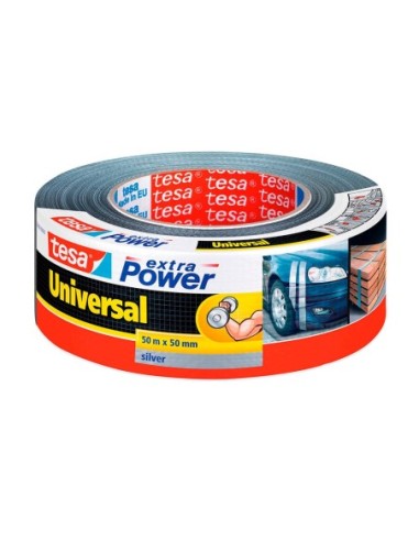 E3/47050 CINTA UNIVERSAL PLATA 50M X 50MM 56389 TESA