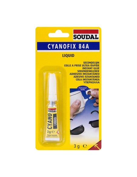 E3/96427 CIANOCRILATO INSTANTANEO DE USO UNIVERSAL 3GR 100072 SOUDAL