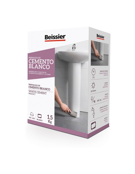 BEISSIER 24927 CEMENTO BLANCO 15KG