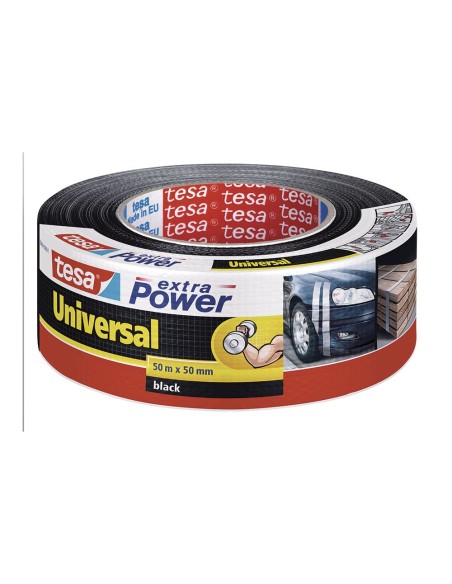 E3/47263 EXTRA POWER UNIVERSAL. 50m x 50mm NEGRA 56389 TESA