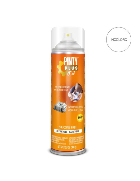 E3/95800 PINTYPLUS OIL DESMOLDEANTE SIN SILICONAS SPRAY 650 CC