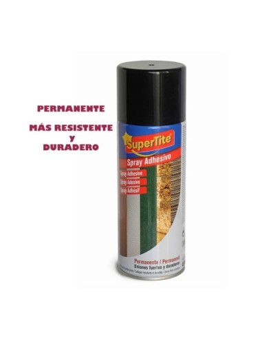 ADHESIVO DE CONTACTO PERMANENTE SPRAY 400ml A2505 SUPERTITE