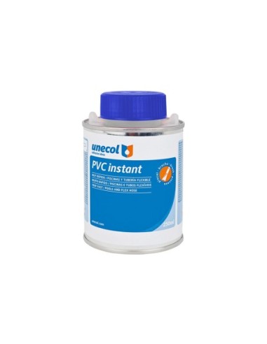 PVC INSTANT BOTE METÁLICO 250ml CON PINCEL A2011 UNECOL