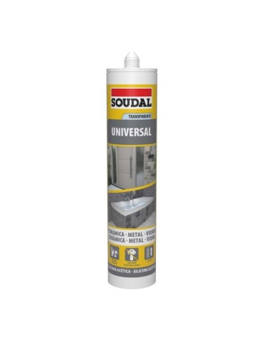 E3/96412 SILICONA UNIVERSAL TRANSLUCIDA 280ML 103183 SOUDAL