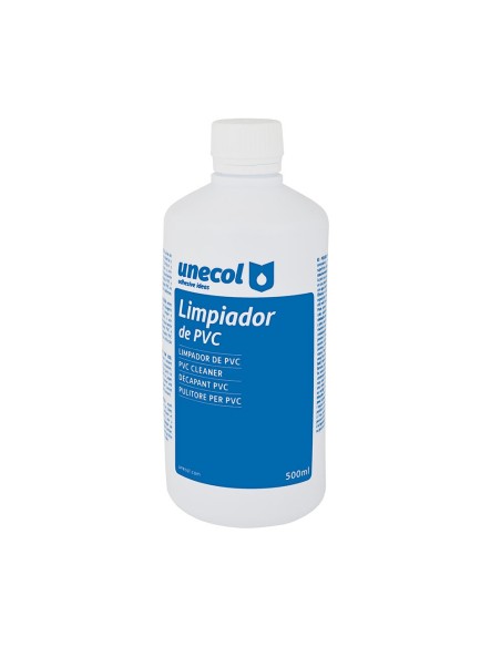 LIMPIADOR PVC BOTELLA PLÁSTICO 500ml A215 UNECOL