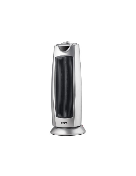 EDM 07209 CALEFACTOR DE TORRE CERAMICO OSCILANTE -  MODELO SILVER - 1000/2000W