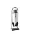 EDM 85751 KIT DE CHIMENEA NEGRO 4 PIEZAS