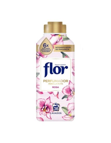 SUAVIZANTE PERFUMADOR AZUL 720ml 36 LAVADOS FLOR