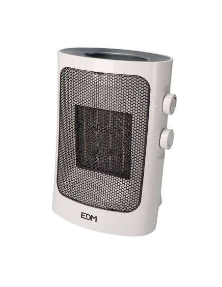 Calefactor vertical 1000-1500w color gris EDM