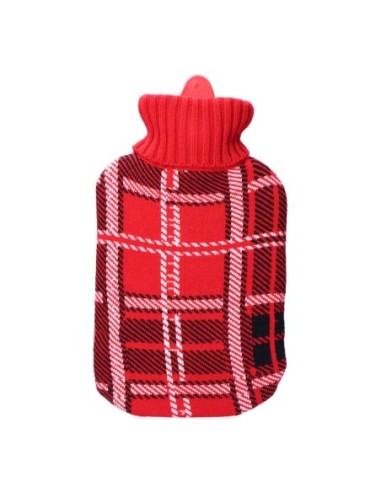 EDM 76773 BOLSA DE AGUA CALIENTE CLASICO ESCOCES ROJO 2L