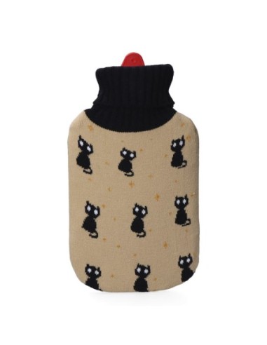 EDM 76780 BOLSA DE AGUA CALIENTE MODELO GATOS NEGROS 2L