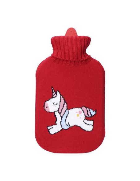 EDM 76778 BOLSA DE AGUA CALIENTE ROJA UNICORNIO 2L