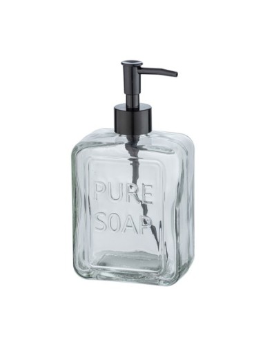 Dosificador de jabón Pure Soap transparente 24714100 Wenko