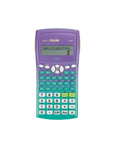 BLÍSTER CALCULADORA CIENTÍFICA M240 SUNSET VERDE MILAN