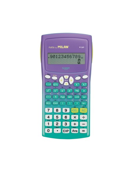 BLÍSTER CALCULADORA CIENTÍFICA M240 SUNSET VERDE MILAN