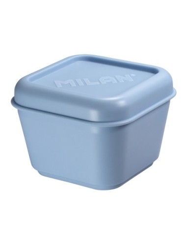 RECIPIENTE PARA ALIMENTOS CUADRADO 033L SERIE 1918 AZUL CLARO  MILAN