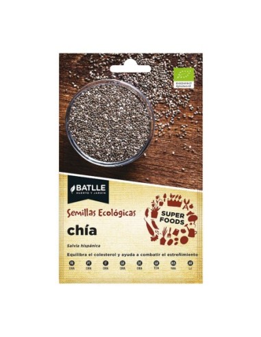 SOBRE DE SEMILLAS CHIA "SUPER FOODS" ECO 680006BOLS BATLLE