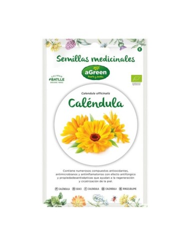 SOBRE DE SEMILLAS DE CALENDULA "MEDICINAL" ECO 857002BOLSH AGREEN