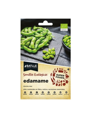 SOBRE DE SEMILLAS EDAMAME "SUPER FOODS" ECO 680008BOLS BATLLE