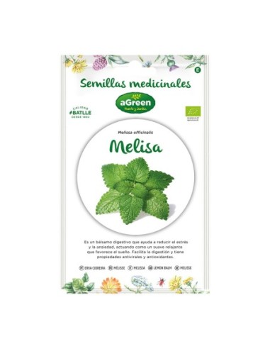 SOBRE DE SEMILLAS DE MELISA "MEDICINAL" ECO 857007BOLSH AGREEN