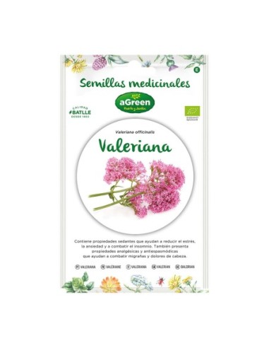 SOBRE DE SEMILLAS DE VALERIANA "MEDICINAL" ECO 857014BOLSH AGREEN