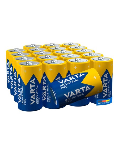 VARTA 38593 PACK 20 PILAS LR14 C INDUSTRIAL PRO