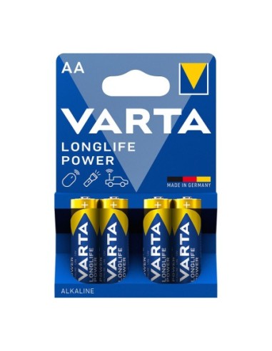 VARTA 38430 S.OF.PILA ALKALINA LR6 AA (BLISTER 4 PILAS)