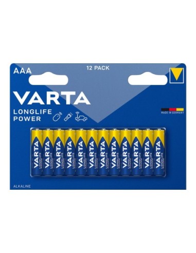 VARTA 38437 PILA ALKALINA LR03 AAA (BLISTER 12 PILAS 8+4)