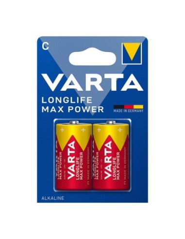 VARTA 38600 PILA LONG LIFE MAXPOWER LR14 C PACK 2 UNI