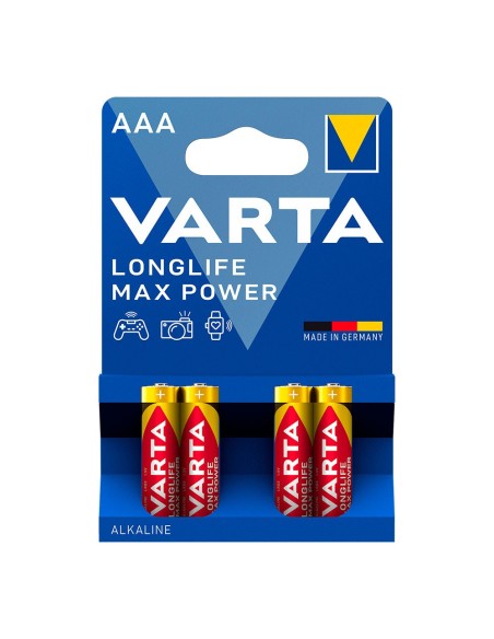 VARTA 38444 PILA MAX TECH AAA (BLISTER 4 PILAS)