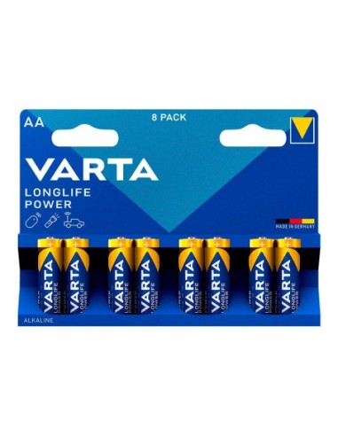 VARTA 38606 PILA LONG LIFE POWER AA LR06 PACK 8UNI