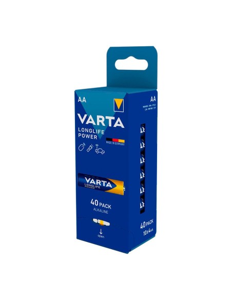 VARTA 38446 PILA LONGLIFE AA LR6 (PACK 40UNI GRANEL) 6X14X5CM