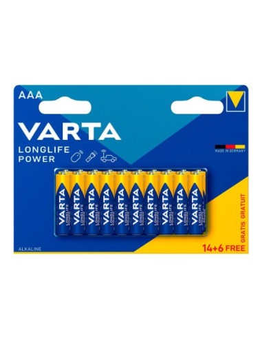 VARTA 38569 PILA HIGH ENERGY AAA 1.5V LR03 PACK 14+6UNI