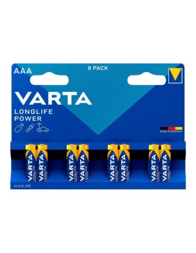 VARTA 38605 PILA LONG LIFE POWER AAA LR03 PACK 8UNI