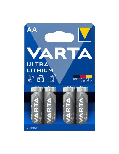 VARTA 38566 PILA ULTRA LITHIUM LR06 AA PACK 4UNI