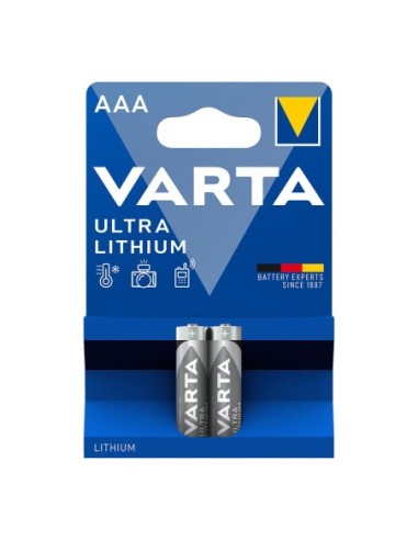 VARTA 38563 PILA ULTRA LITHIUM LR03 AAA PACK 2UNI