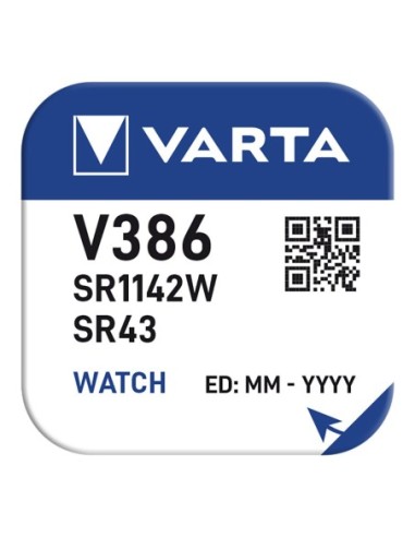 VARTA 38918 MICROPILA BOTÓN V386