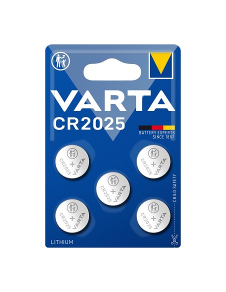 VARTA 38480 MICRO PILA LITIO CR2025 3V BLISTER 5 UNI