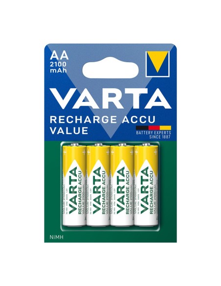 VARTA 38623 PILA RECARGABLE ACCU AA LR06 2100MAH PACK 4UNI