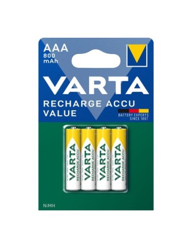 VARTA 38622 PILA RECARGABLE ACCU AAA LR03 800MAH PACK 4UNI