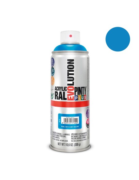 E3/96966 Pintura En Spray Pintyplus Evolution 520Cc Ral 5015 Azul Celeste